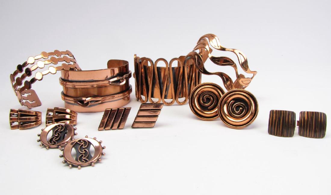 Collection of Vintage Renoir Copper Jewelry (1 of 1)