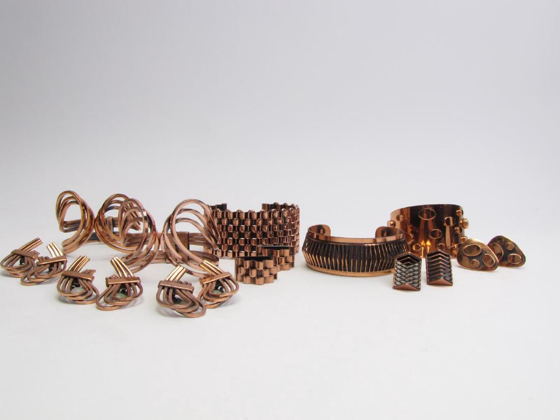 Collection of Vintage Renoir Copper Jewelry (1 of 1)