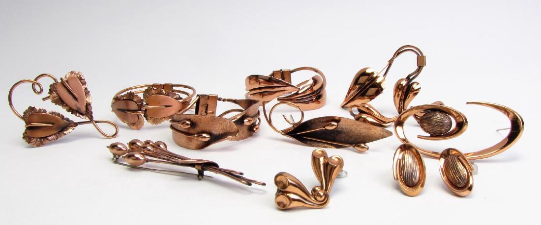 Collection of Vintage Renoir Copper Jewelry (1 of 2)