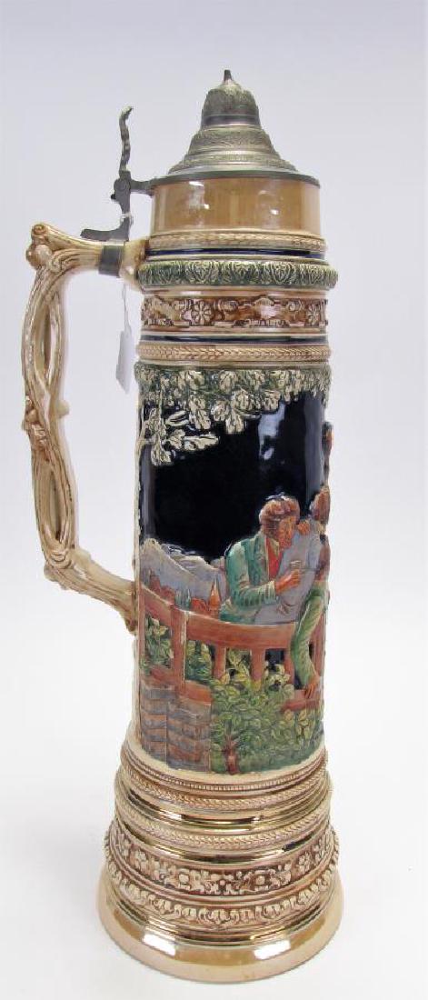 Monumental German Porcelain Beer Stein (1 of 4)