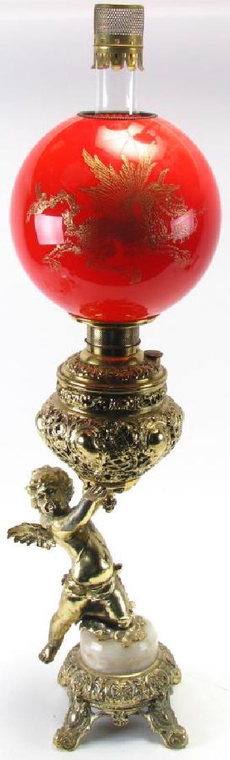 Vintage Victorian Style Figural Table Lamp (1 of 4)