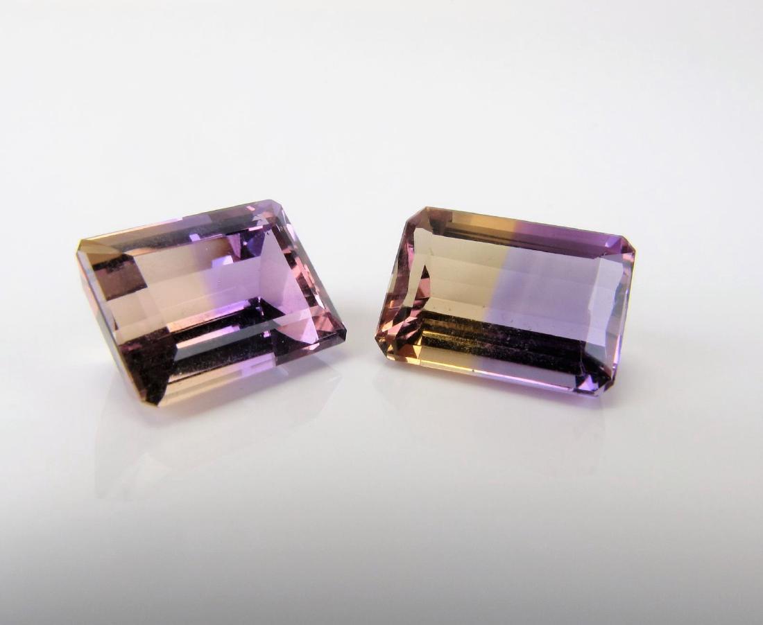 Pair of Ametrine Loose Stones (1 of 1)