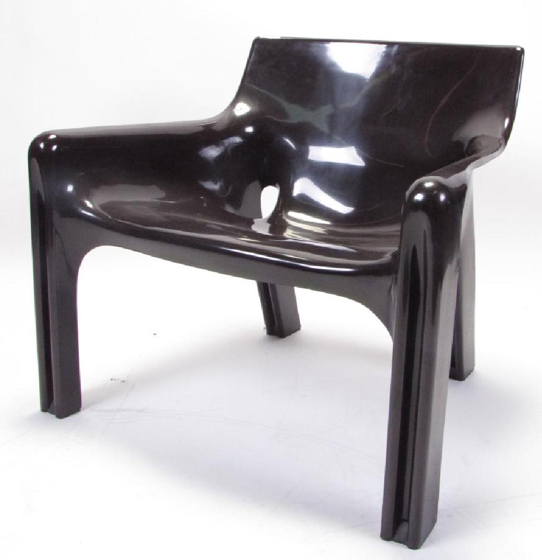 Vico Magistretti Vicario Molded Lounge Chair (1 of 3)