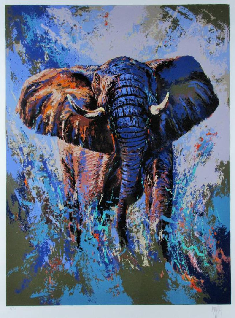 Mark King Ltd Ed Serigraph, "Tembo" (1 of 4)
