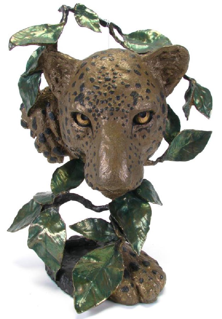 Mark Hopkins Bronze Leopard Sculpture (1 of 4)