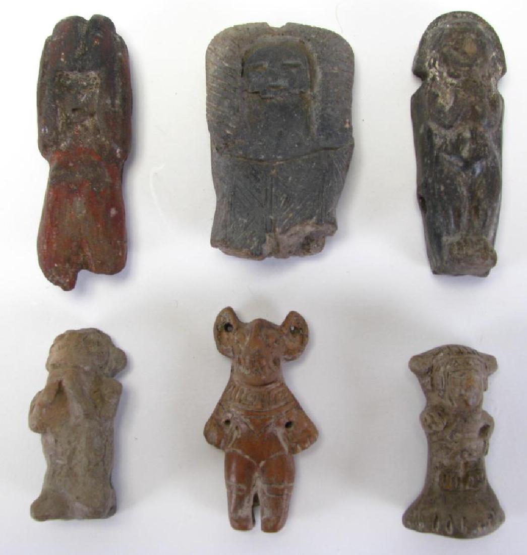 Collection of Valdivian Clay and Stone Idols (1 of 9)