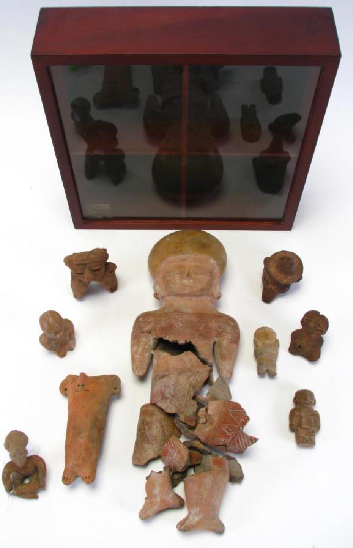 Collection of Pre-Columbian Clay Figures (1 of 5)
