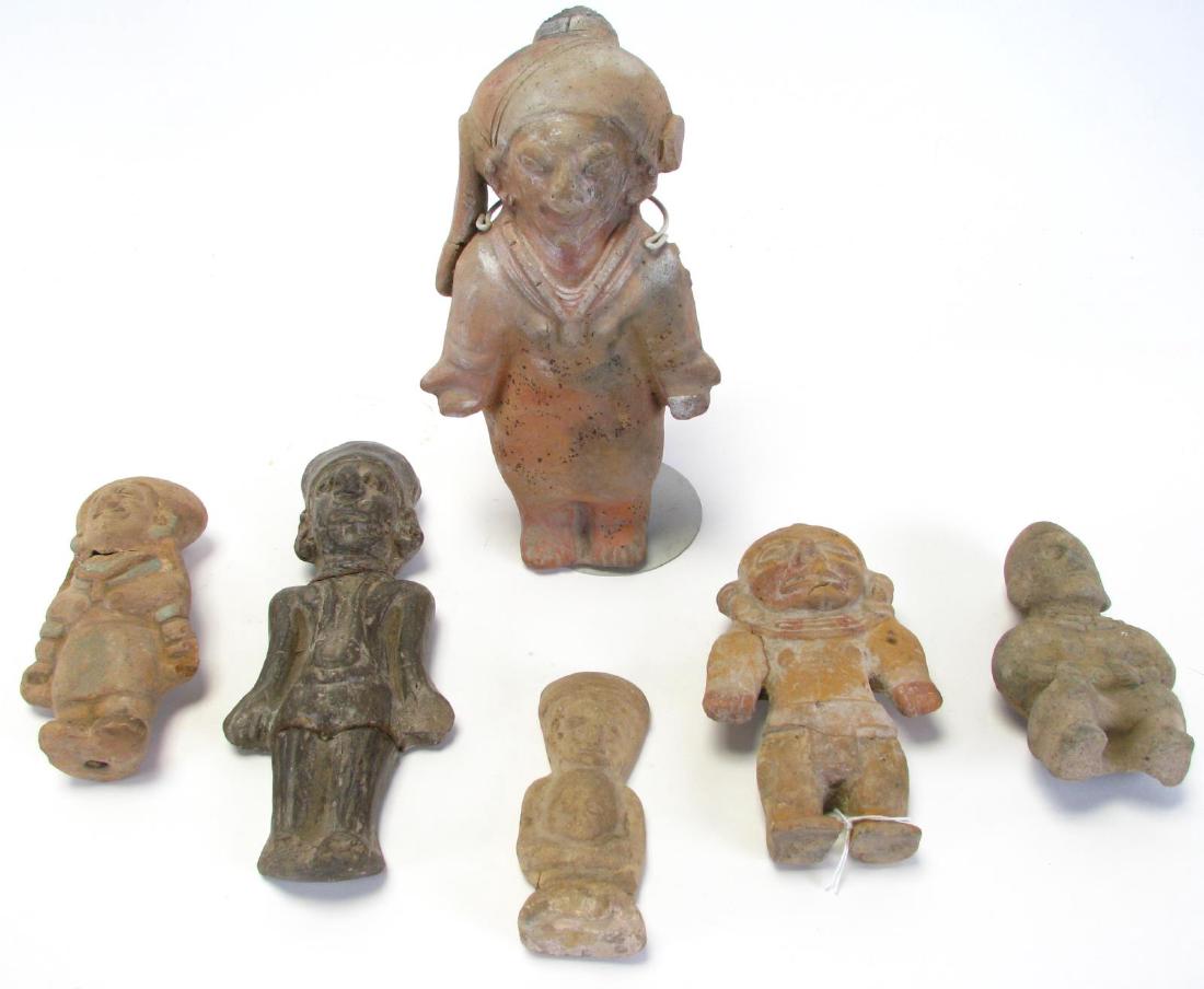 Collection of Pre-Columbian Clay Figures (1 of 4)