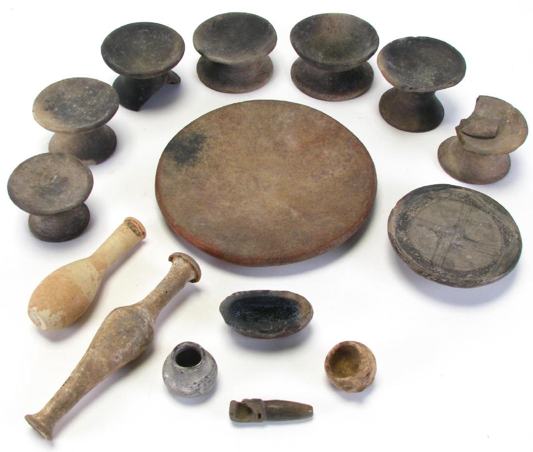 Collection of Antique Pottery (1 of 8)