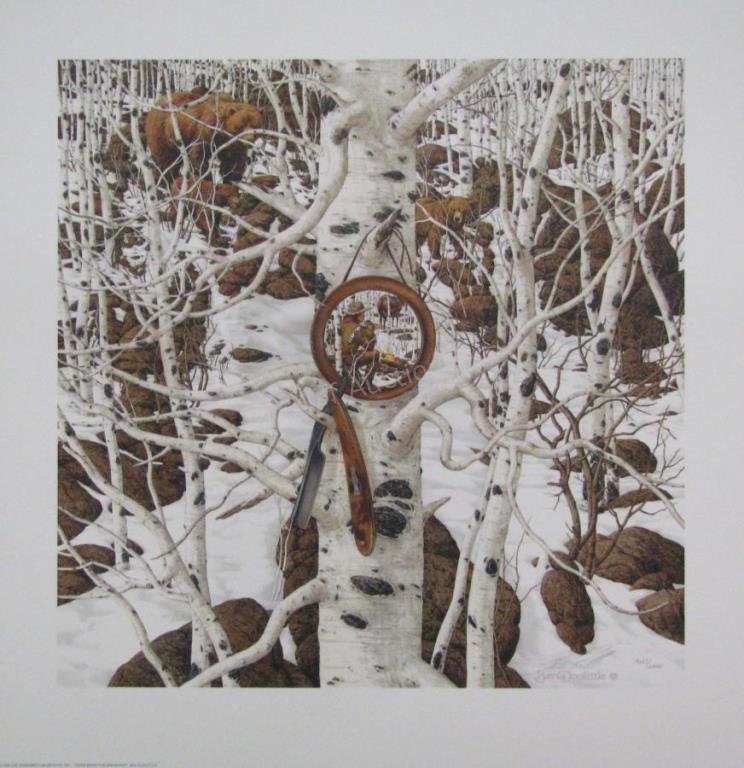 Bev Doolittle Print, "Three More for Breakfast" (1 of 2)