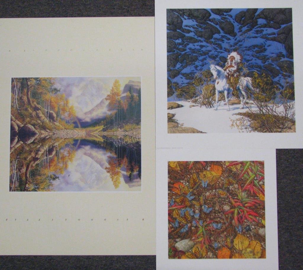 Bev Doolittle Prints (3), "Eagle Heart", and other (1 of 3)