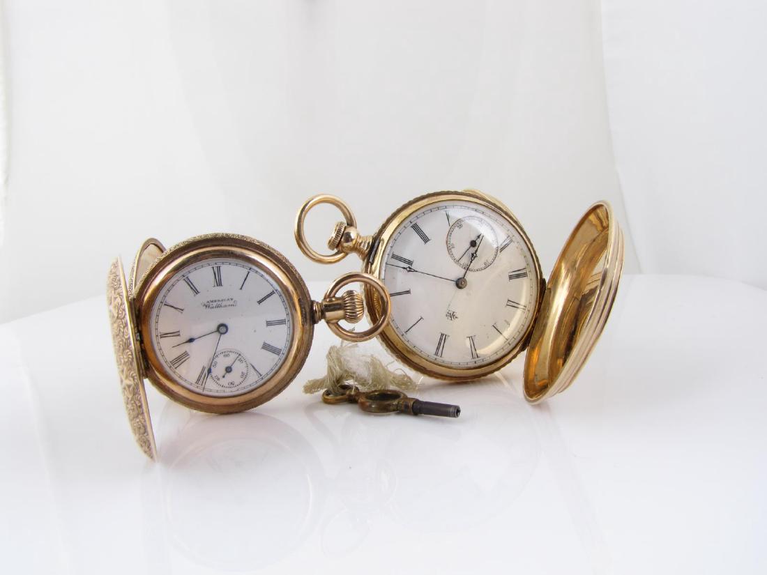 Waltham 1891 and Elgin Mdl 3 Pocket Watches (1 of 10)