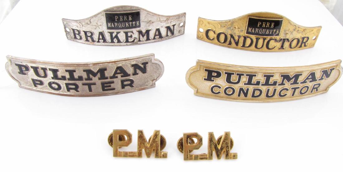 Pullman and Pere Marquette Railroad Badges (1 of 1)