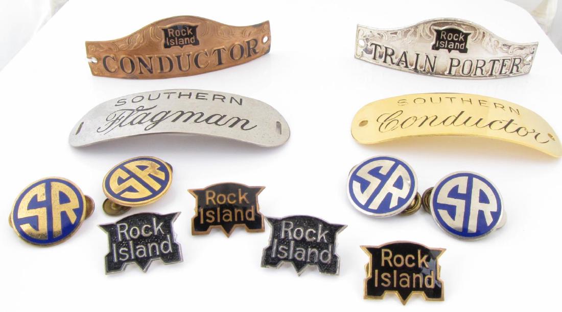 Rock Island and Southern Railroad Badges (1 of 1)