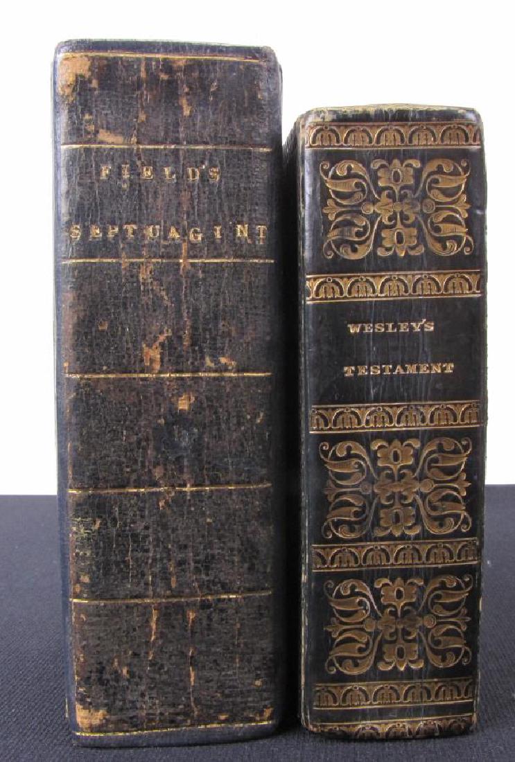 Two, Antique Religious Texts, Septuagint, Wesley (1 of 1)