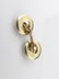 14K Yellow Gold English Crystal Cufflinks - 2
