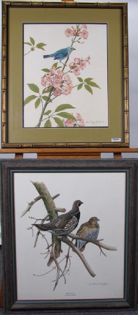 Two Don R. Eckelberry Ornithological Framed Prints (1 of 6)