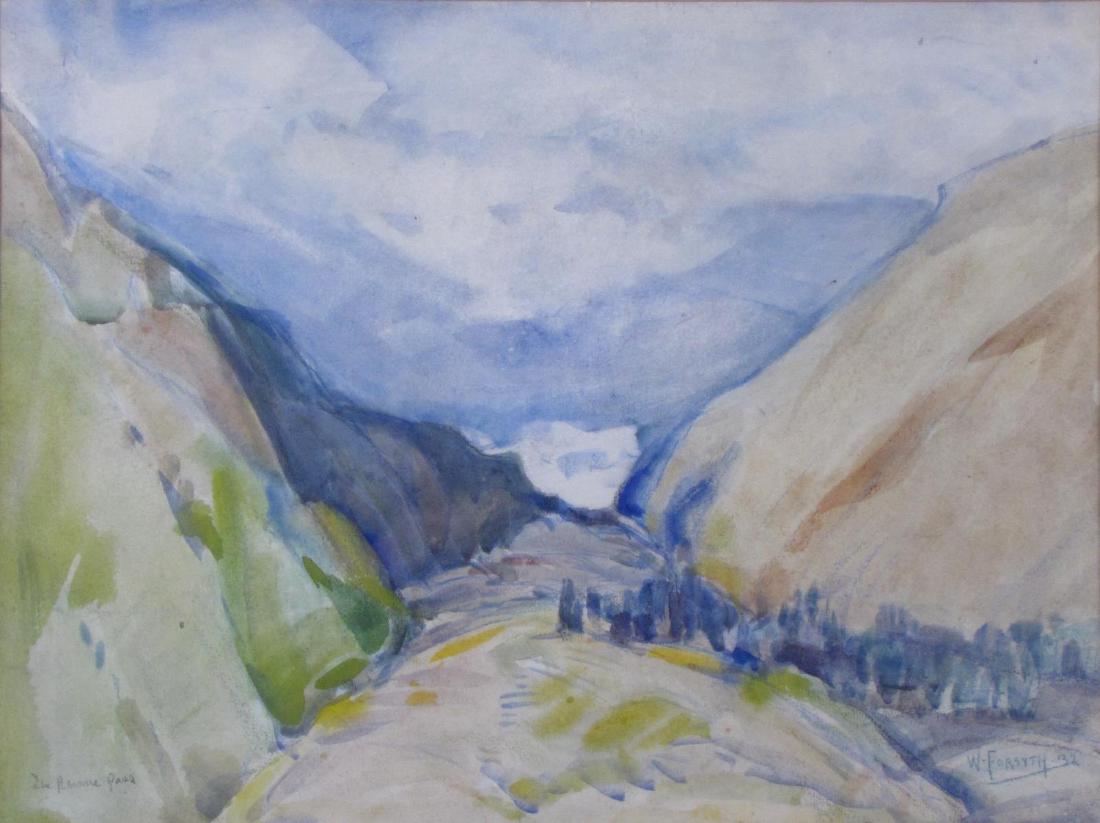 William J Forsyth 15x20 WC Mountain Pass (1 of 4)