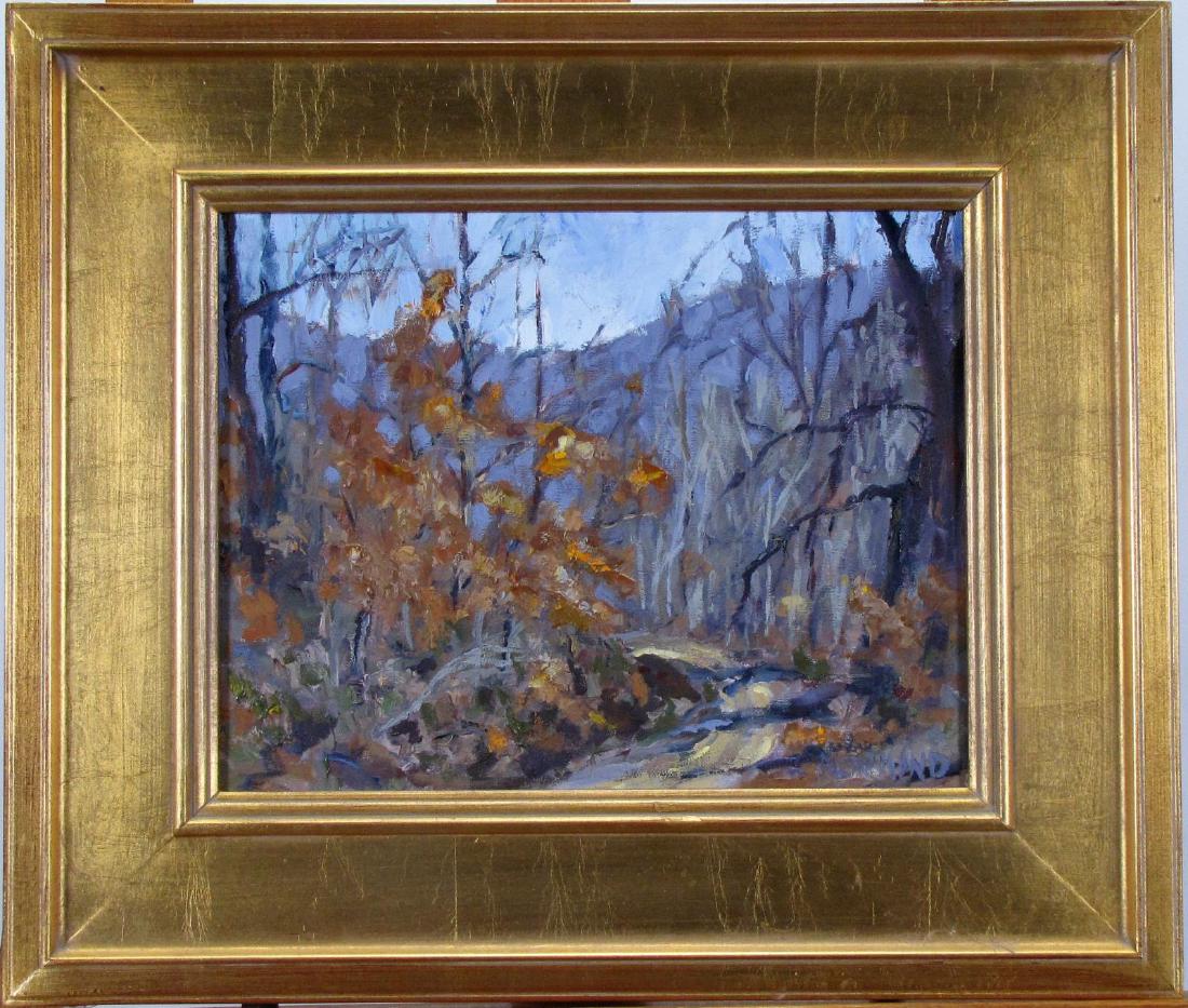 Chris Newlund 11x14 O/C "November Road" (1 of 5)