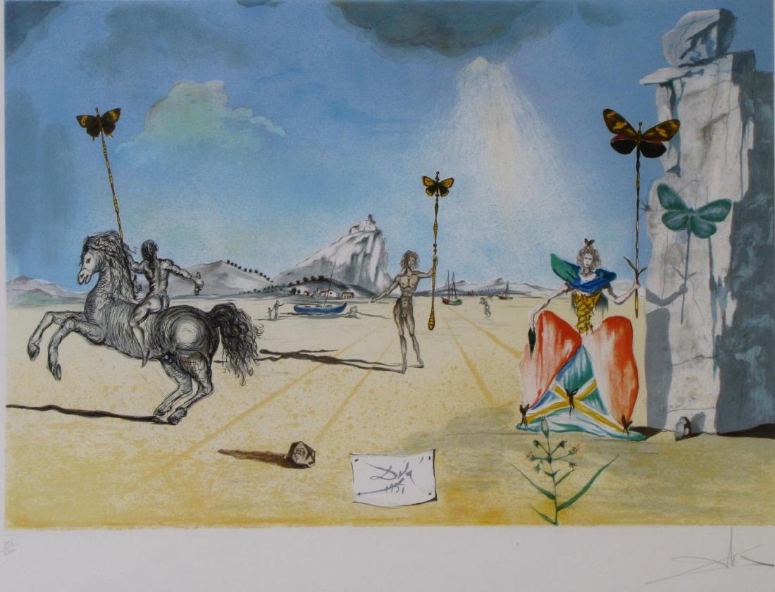 Salvador Dali Ltd Edition Lithograph (1 of 7)