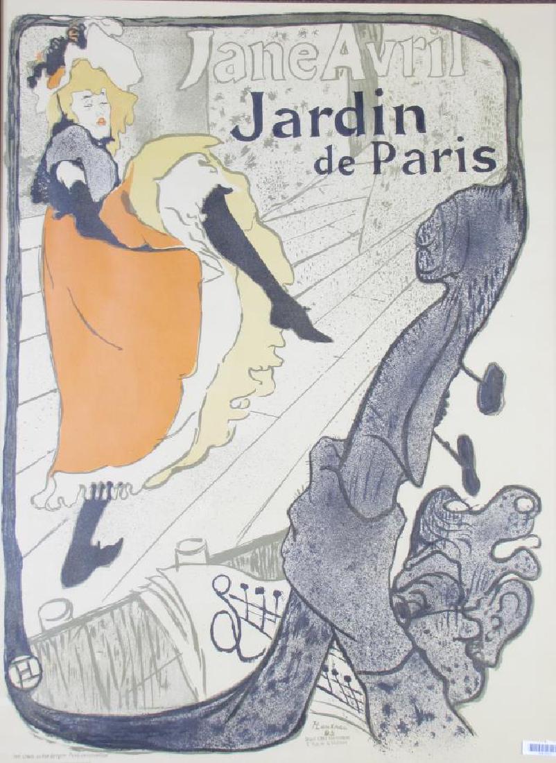 Henri de Toulouse-Lautrec "Jane Avril" Lithograph (1 of 4)