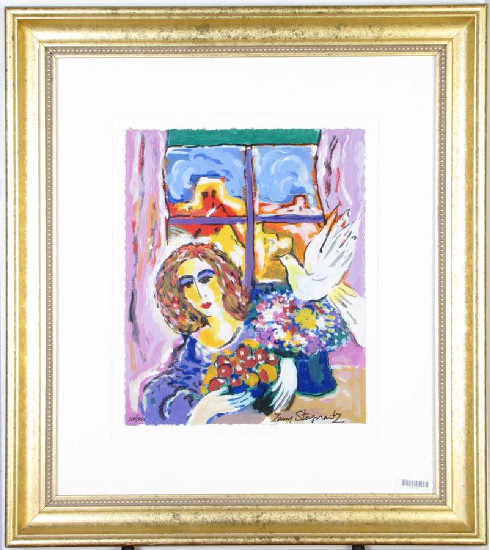 Zamy Steynovitz "Woman at the Window" Serigraph (1 of 7)