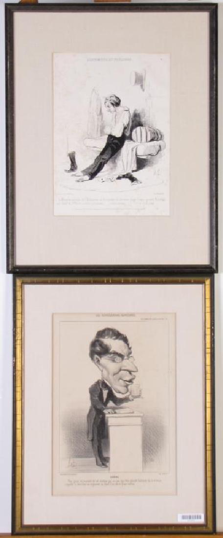 Two French Book Plates, Framed (1 of 3)