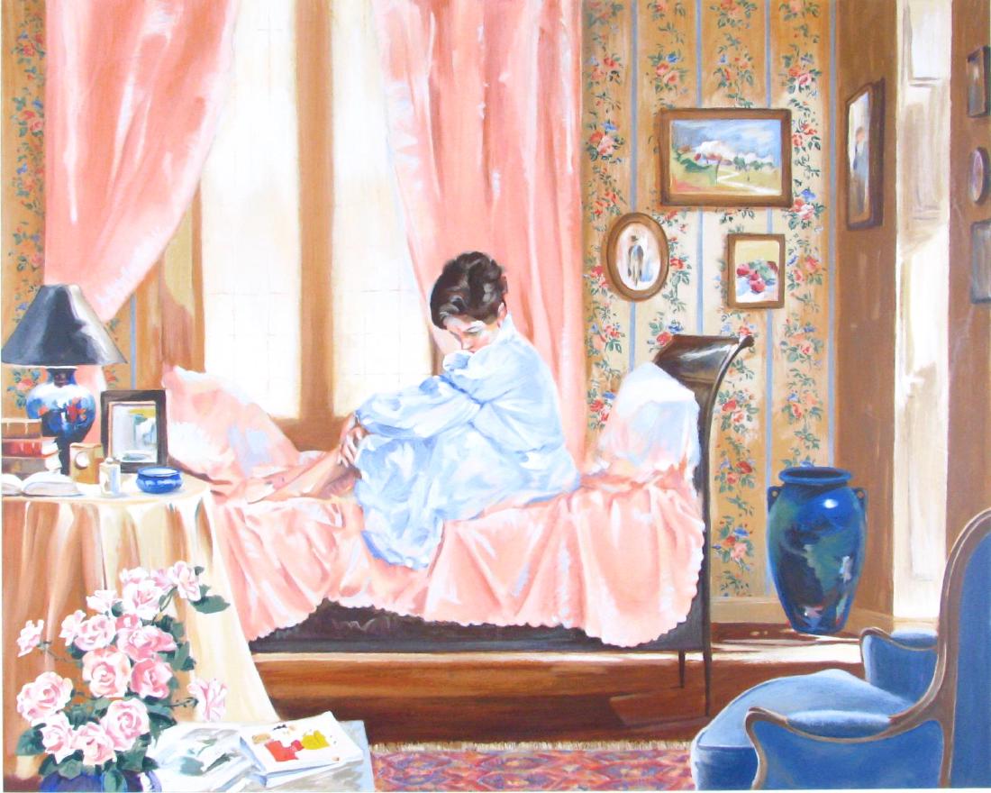 Charles Apt Framed Serigraph, "Dreams" (1 of 5)