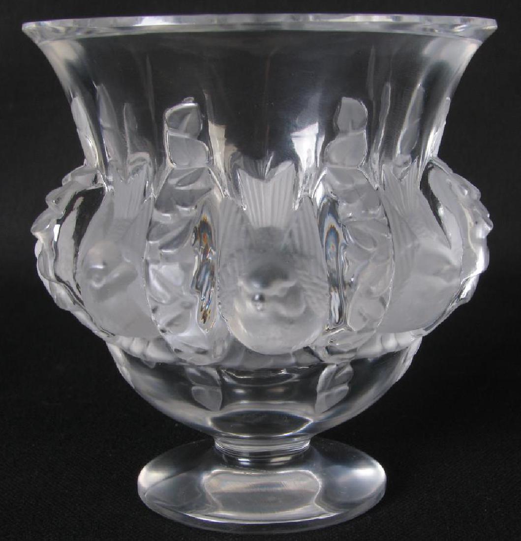 Lalique Crystal 'Dampierre' Vase (1 of 3)
