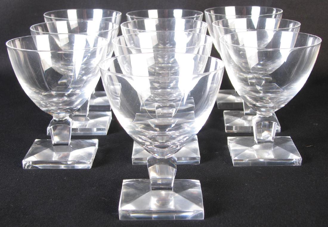 Ten Orrefors 'Gustav Adolf' Champagne Glasses (1 of 3)