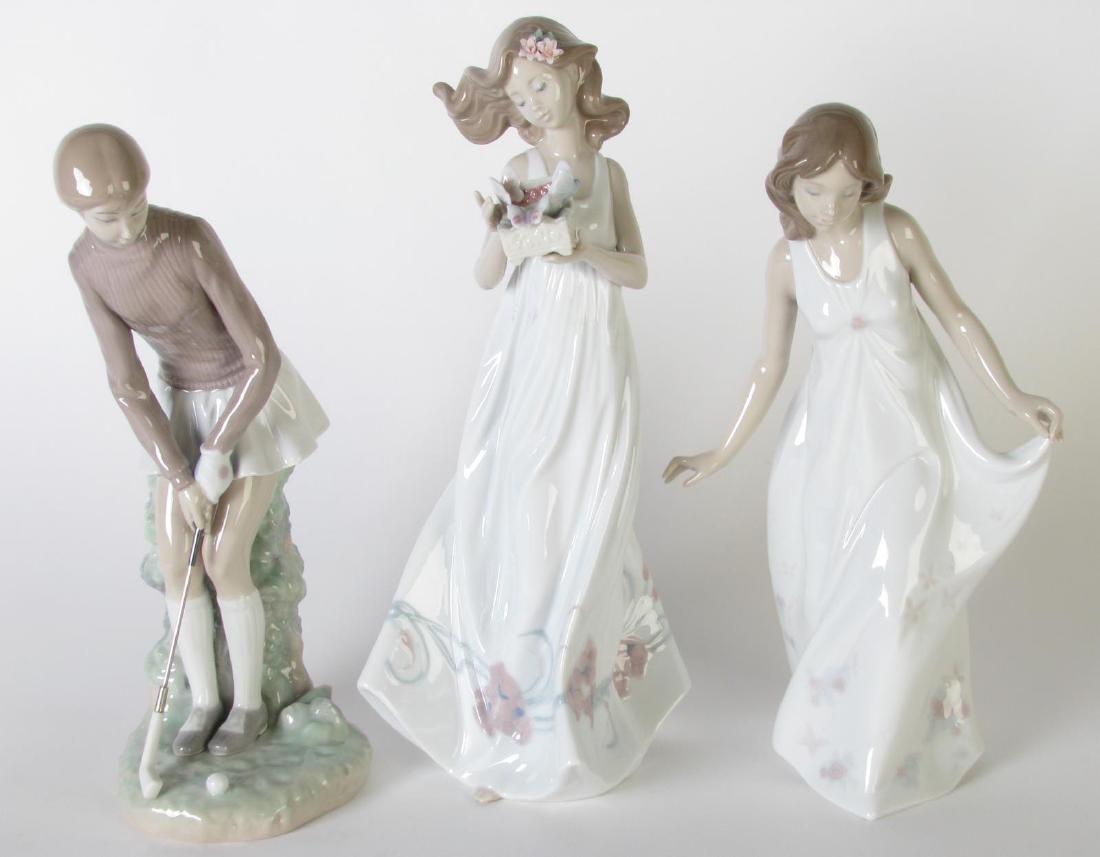 Three Lladro Porcelain Figures (1 of 6)