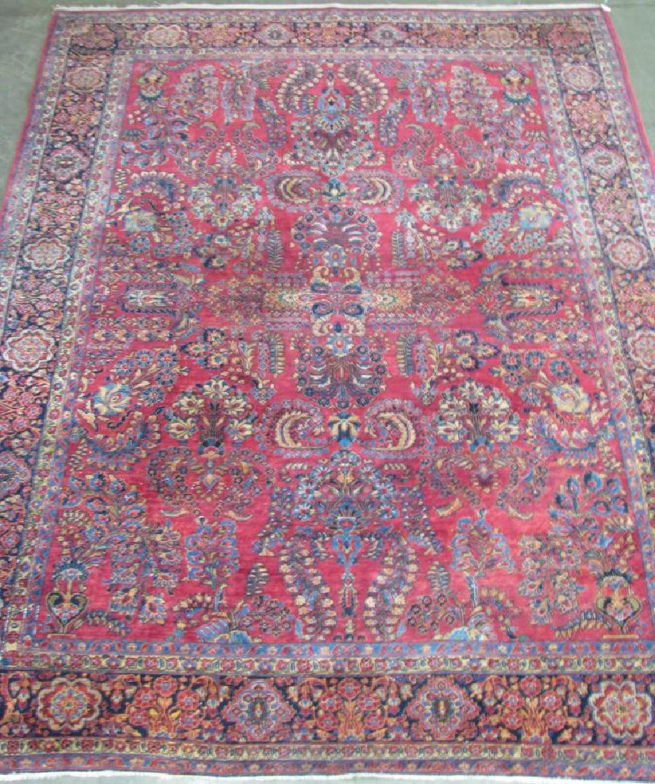 Handmade Sarouq Room Size Rug (1 of 3)