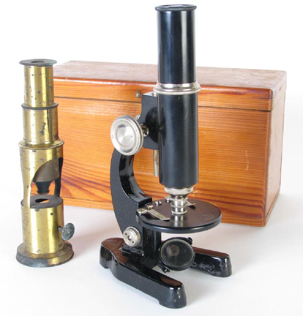 Two Antique Microscopes (1 of 4)