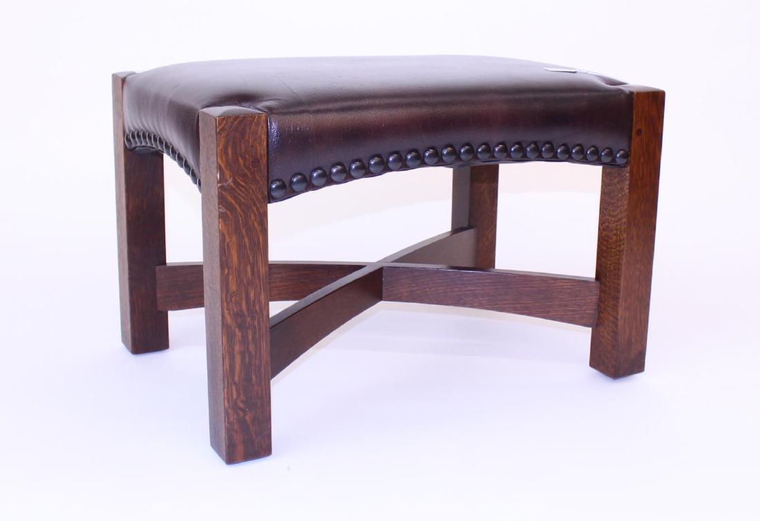 Stickley Mission Heritage Footstool (1 of 2)