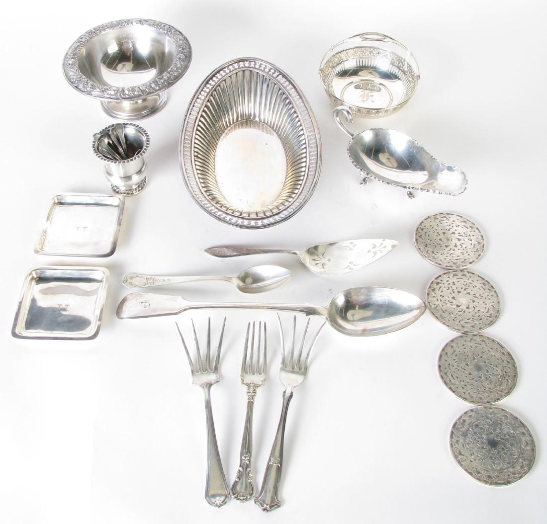 Collection of Sterling Tableware (1 of 2)