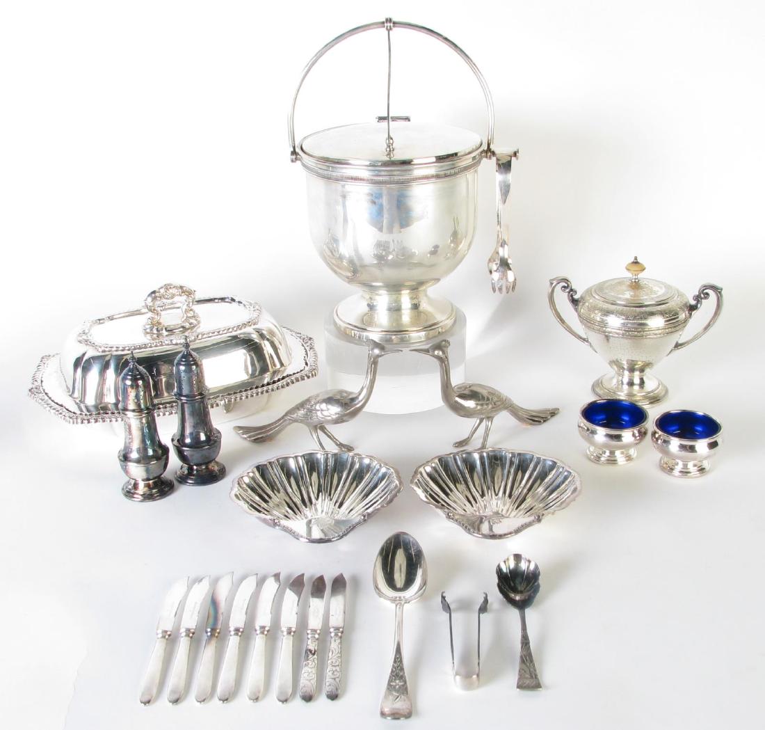 Collection of Silverplate Tableware (1 of 5)