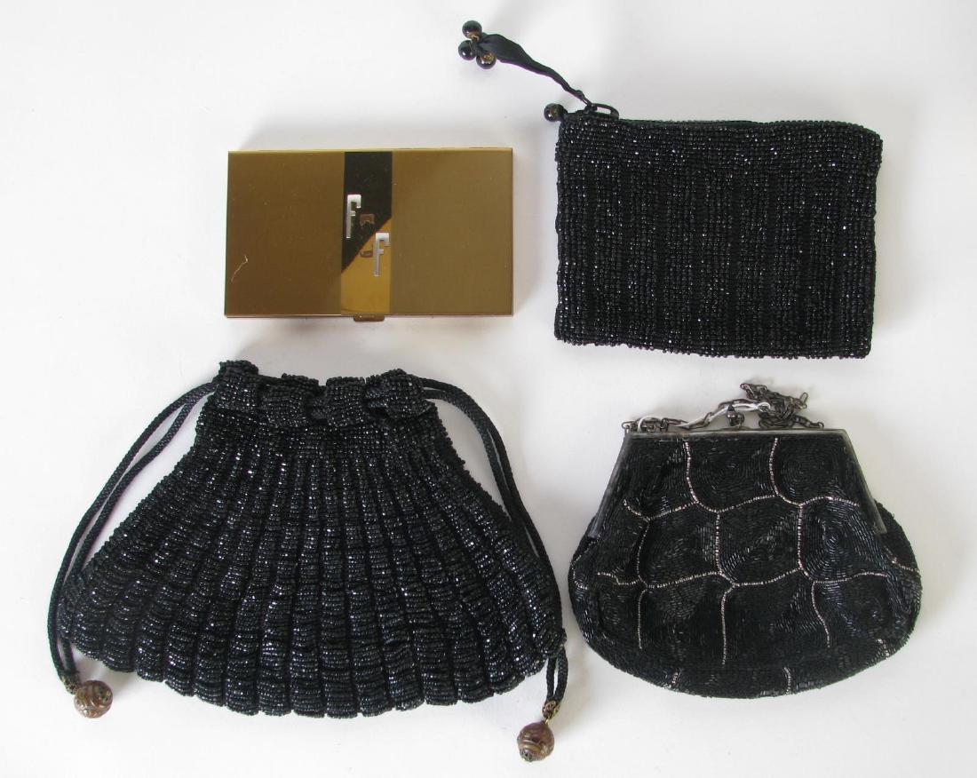 Group of Vintage Beaded Purses and Cigarette Case (1 of 2)