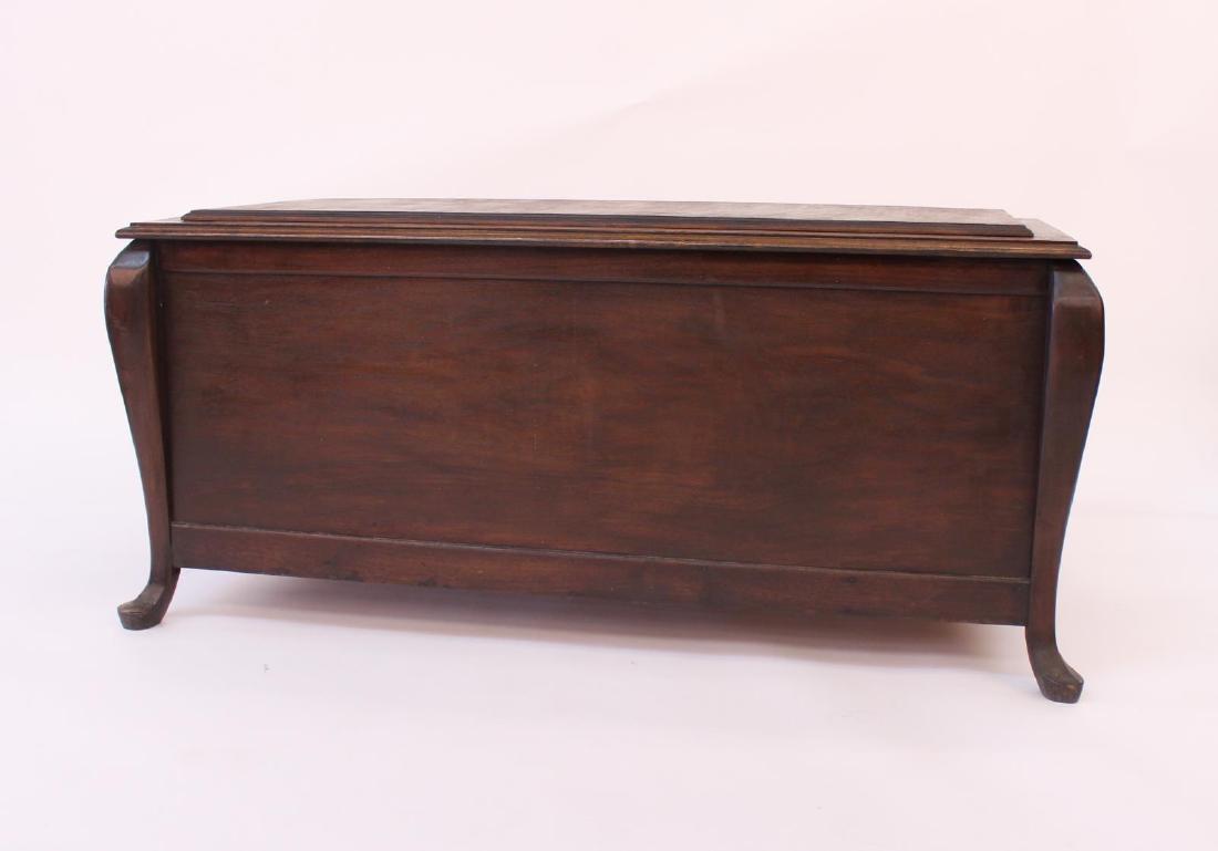 Antique Walnut Dowry Chest (1 of 6)