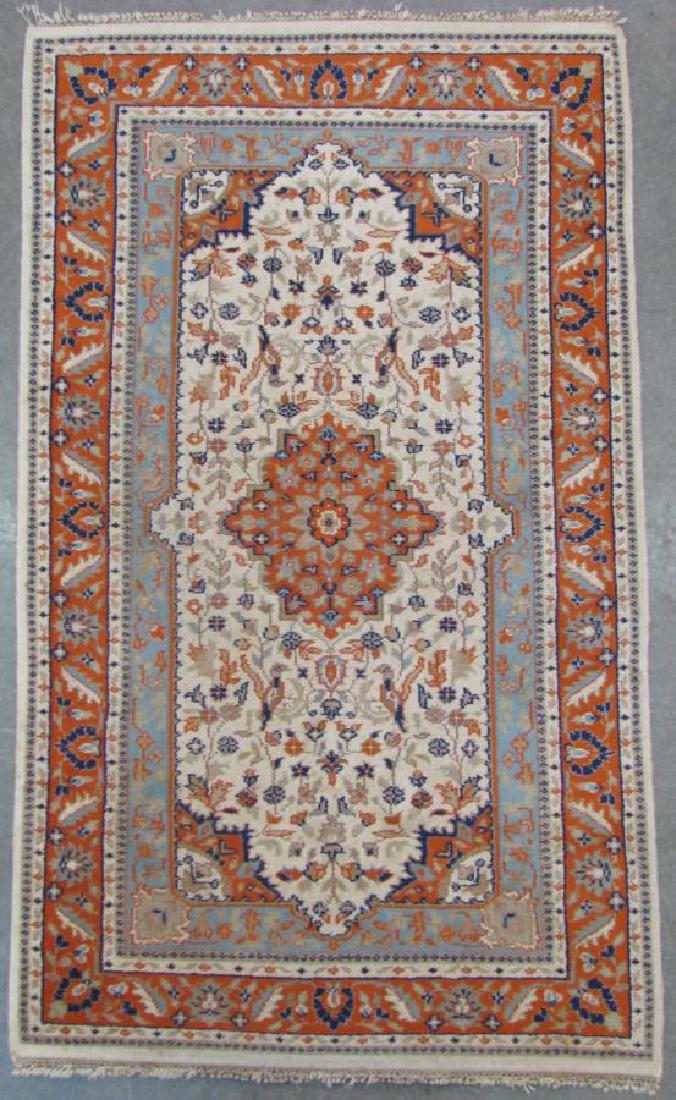 Handmade Indo-Tabriz Area Rug (1 of 3)