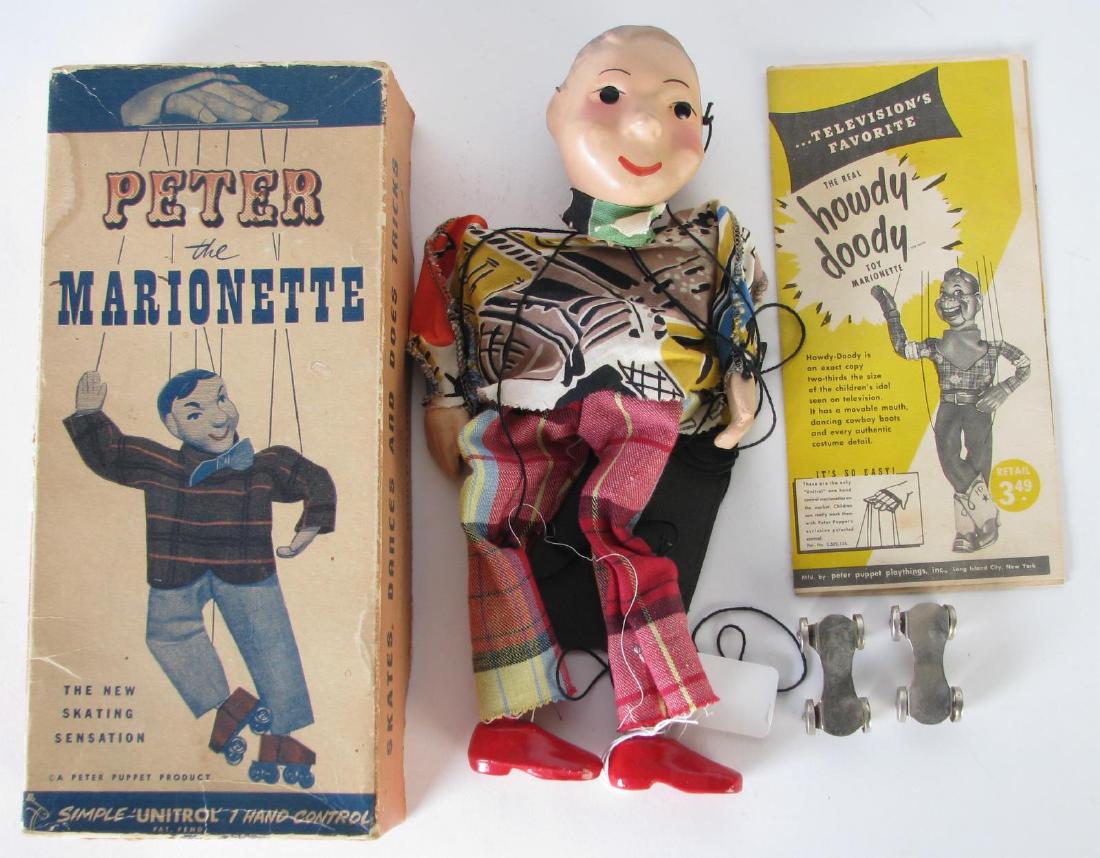 Howdy Doody "Peter the Marionette" with Box (1 of 1)