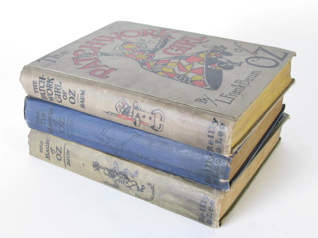 Three L. Frank Baum Hardcover 'Oz' Books (1 of 6)
