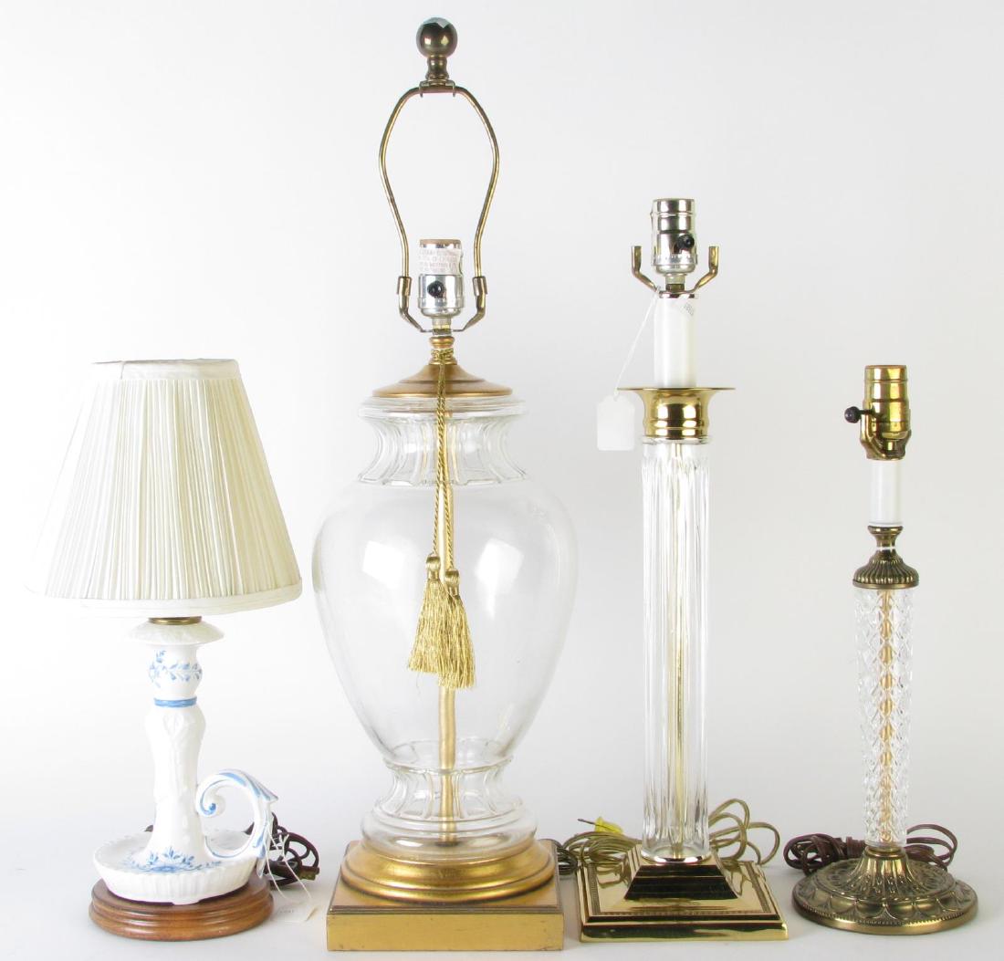 Four Assorted Table Lamps (1 of 5)