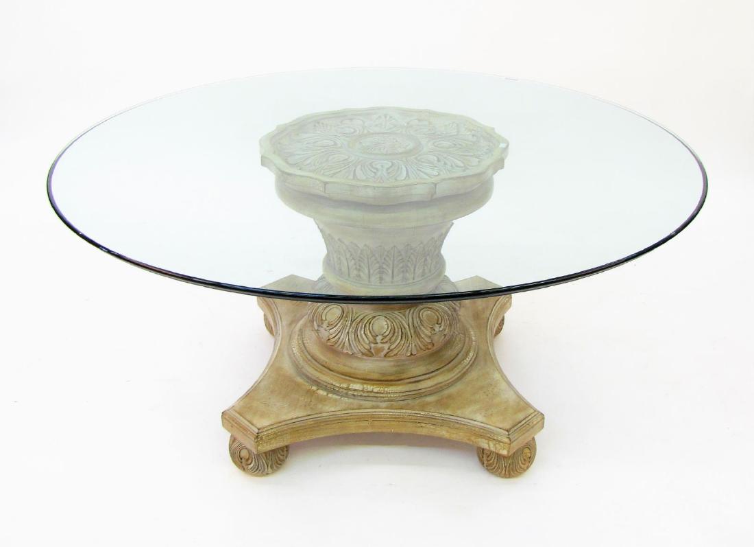 Century Furniture Glass Top Cocktail Table (1 of 3)