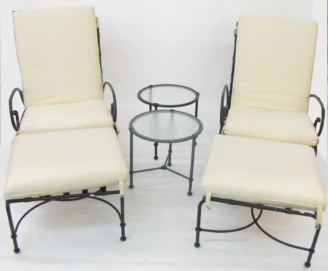 Brown Jordan Cast Metal Lounge Chairs (1 of 5)