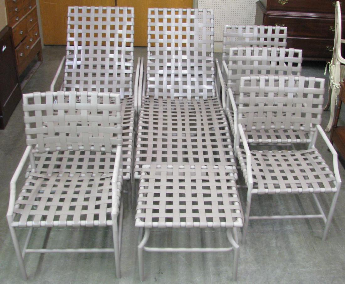 Seven Piece Set of Outdoor Patio Furniture (1 of 3)