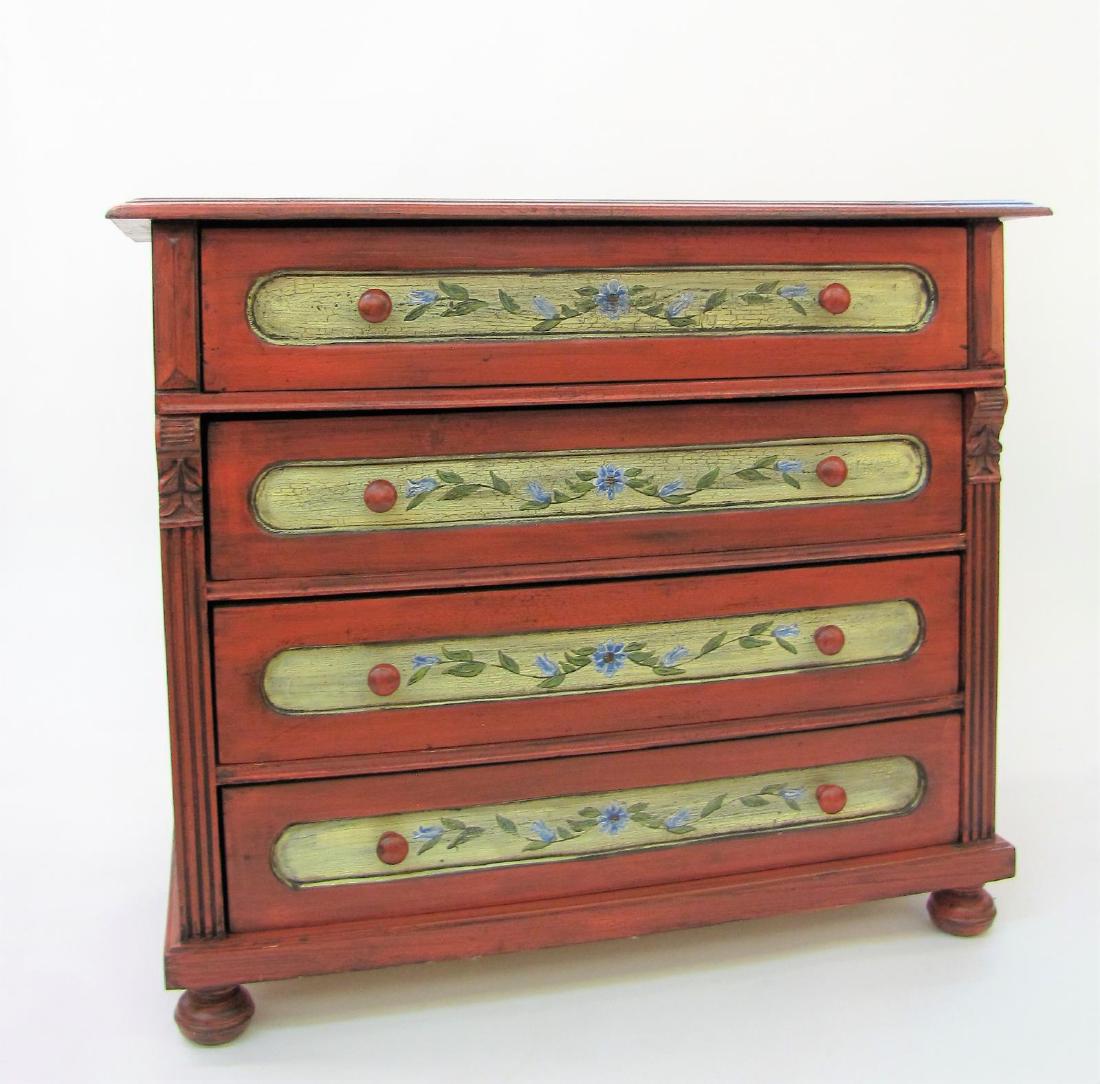 Painted Antique Style Chest (1 of 7)