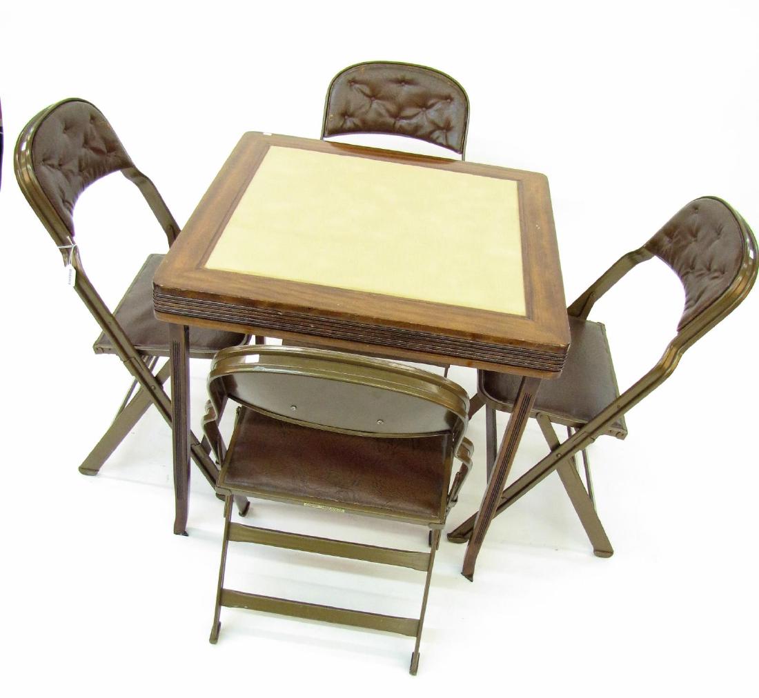 Clarin Chairs, Card Table (1 of 3)