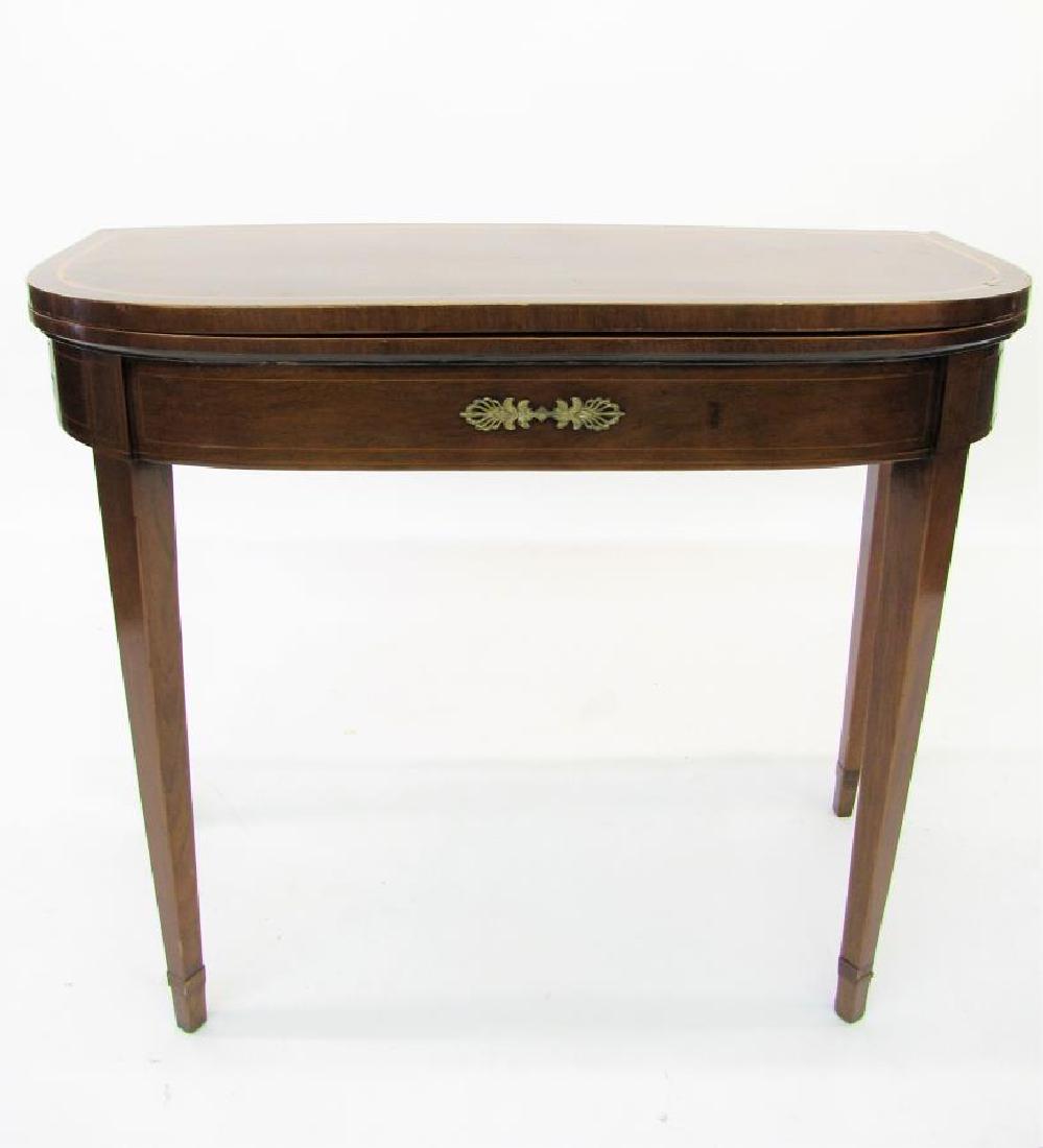 Tilt Top Gate Leg Game Table (1 of 4)