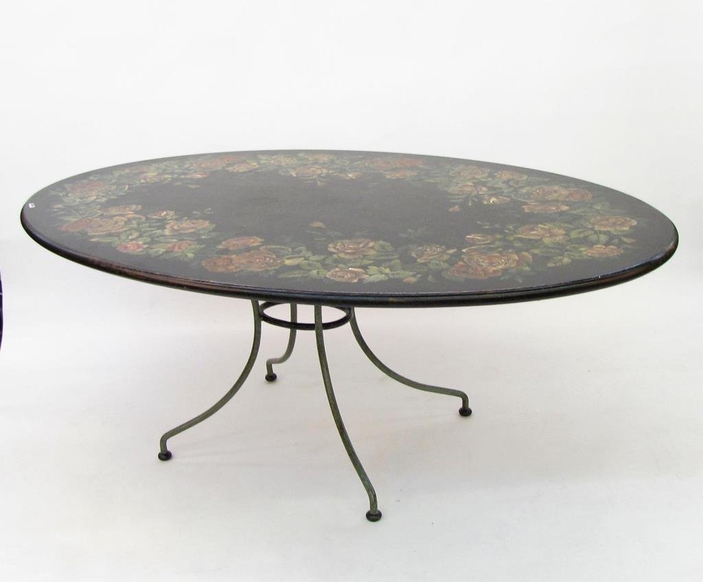 Patina Italia Oval Dining Table (1 of 3)