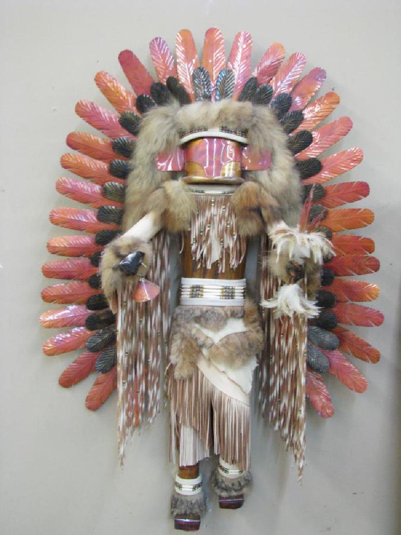 K. Bird Studios Copper Kachina Wall Sculpture (1 of 6)